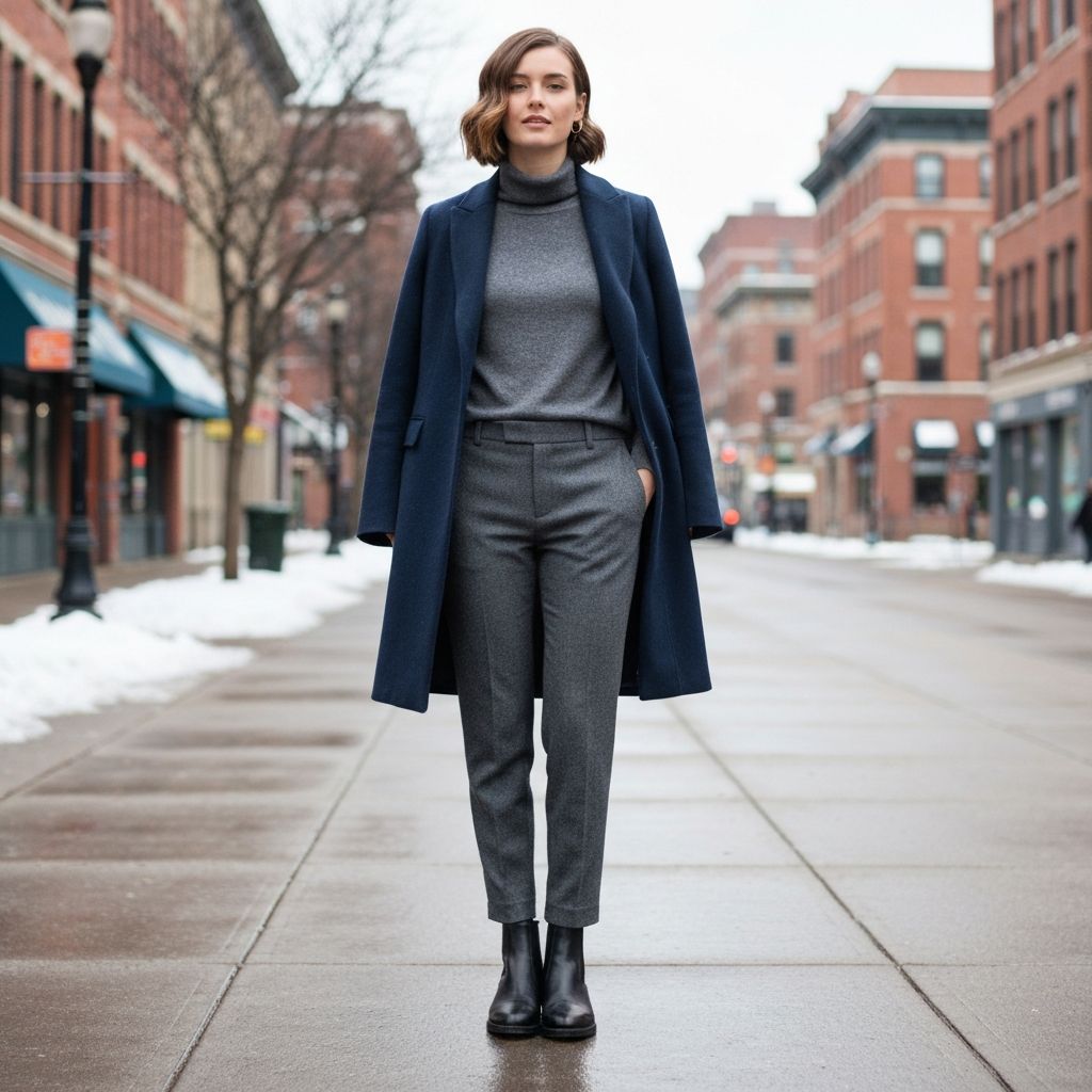 2025 女士智能休闲冬装穿搭